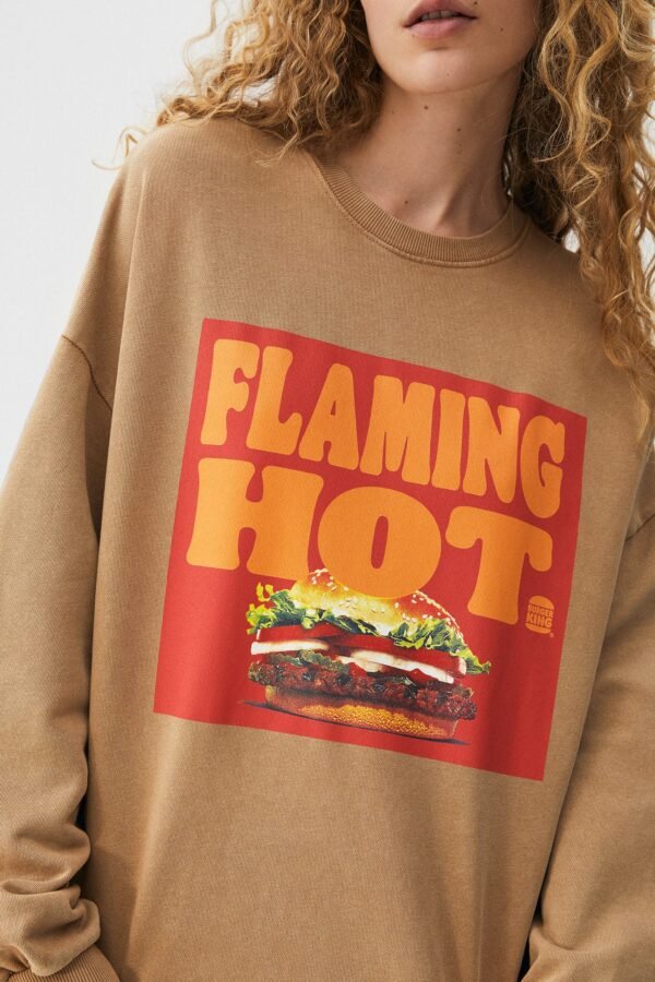 Burger King Flaming Hot Sweatshirt - Image 3